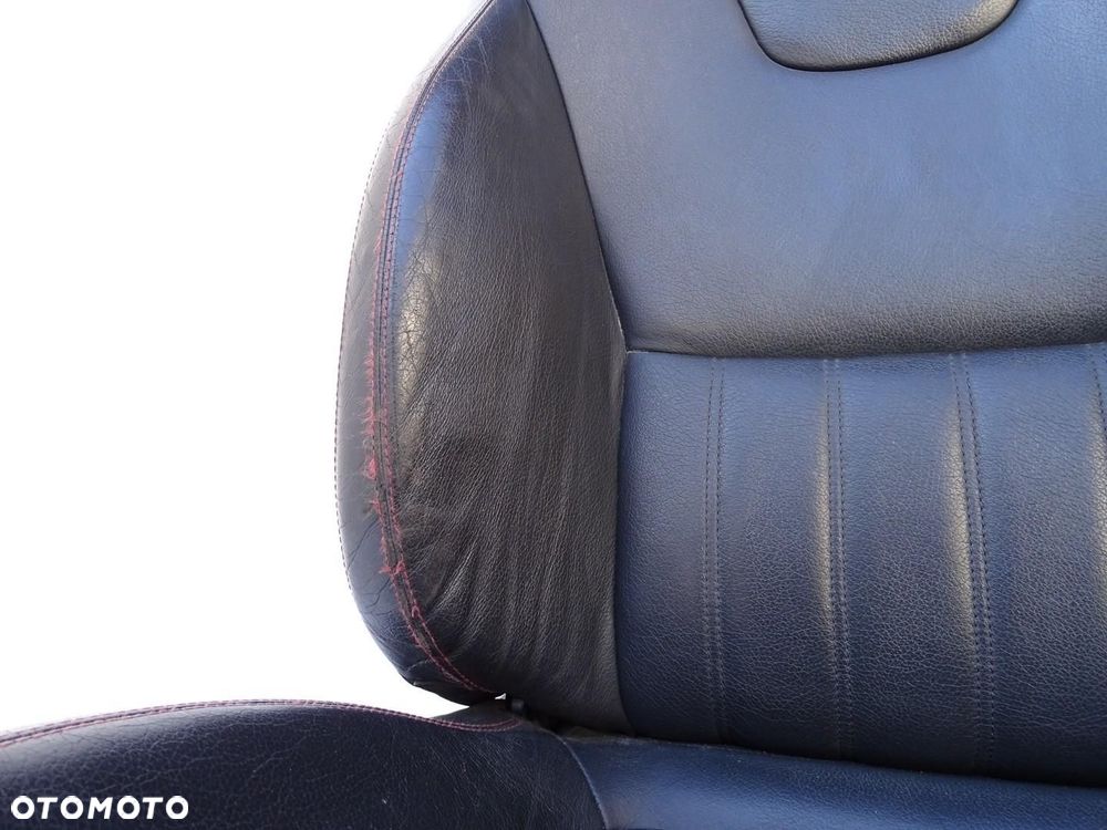 FOTEL PRAWY PRZÓD PASAŻERA AMG MERCEDES SLK R172 W172 CZERWONA NIĆ - 8