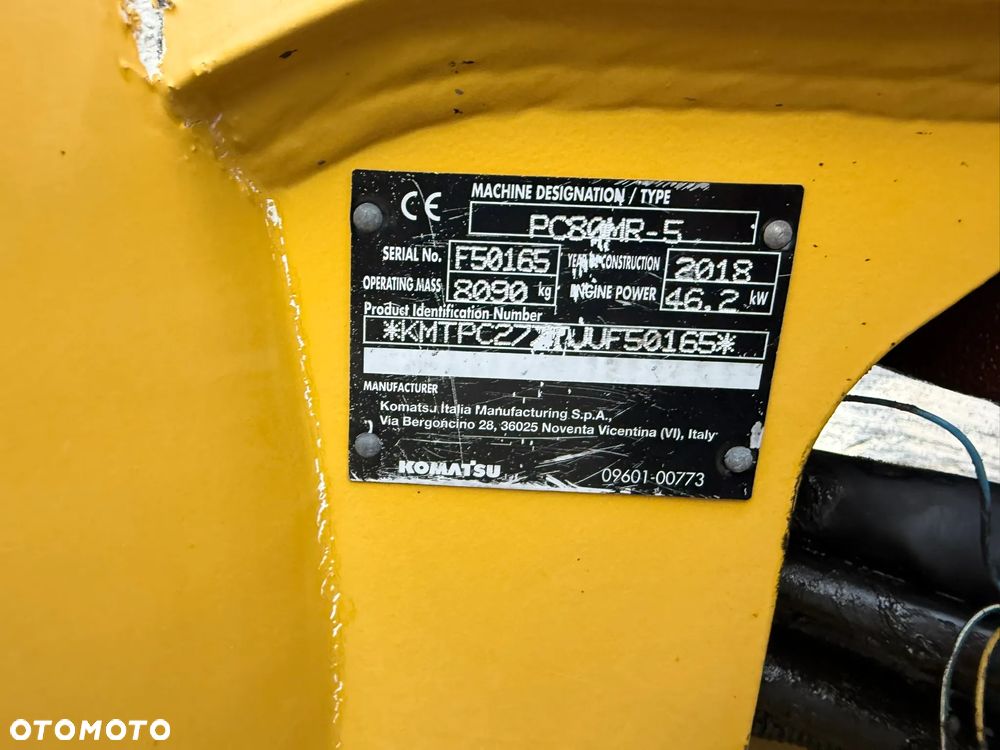 Komatsu PC 80 MR 5 - 16