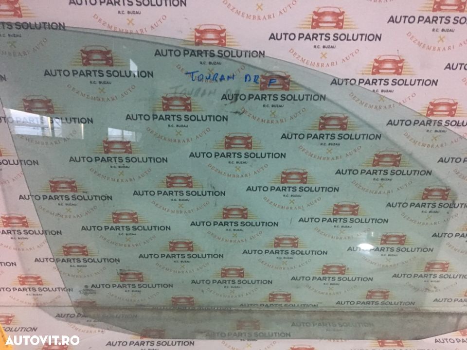 geam dreapta fata VW Touran an fabr 2006 - 1