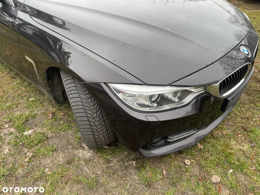 KOMPLETNY PRZOD MASKA ZDERZAK BŁOTNIK BMW 4 F32 F33 F36 COUPE CABRIO B53 - 2