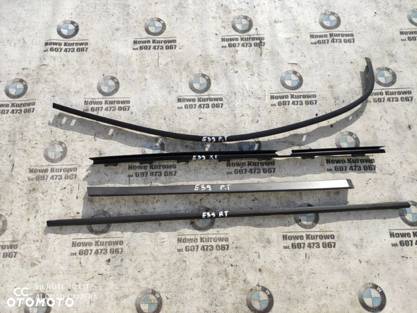 BMW E39 Sedan Listw Shadow Line Drzwi Prawe Tylne