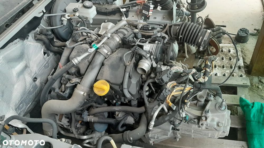Silnik kompletny 1.5 DCI K9K646 K9K 646 i skrzynia biegów, turbina,klima - 2