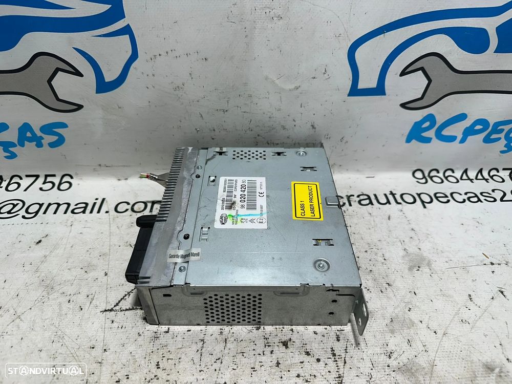 .Radio Sistema Audio Navegação RNEG RT6 PSA  Peugeot Citroen DS 9802042080 2010 - 2018 - 9