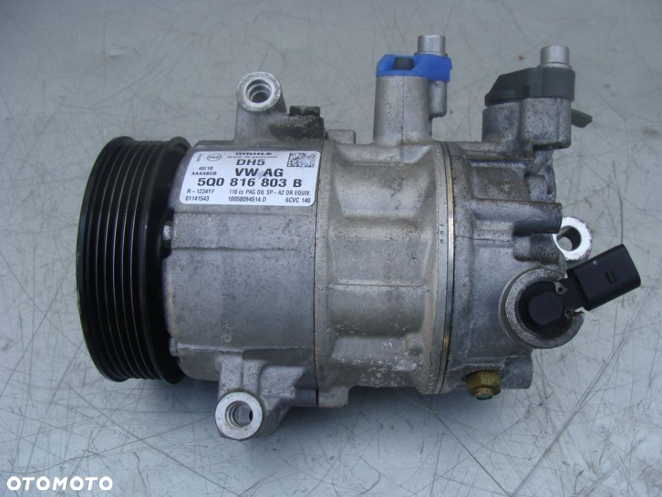VW SEAT SKODA AUDI SPRĘŻARKA KLIMATYZACJI 5Q0816803B - 1