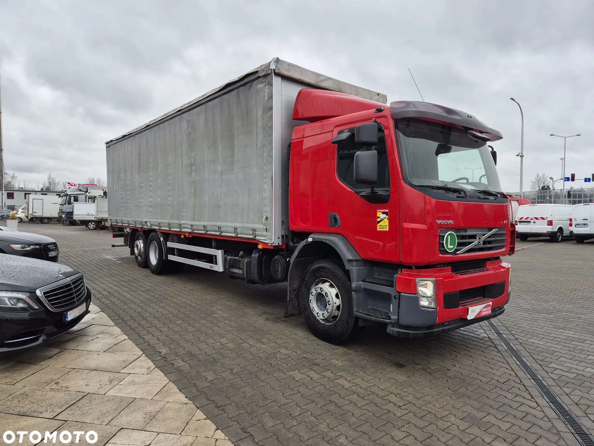 Volvo FE 320 , 62R, 6X2,22EP/FIRANKA, PLANDEKA zsuwany dach  / PO SERWISIE - 6