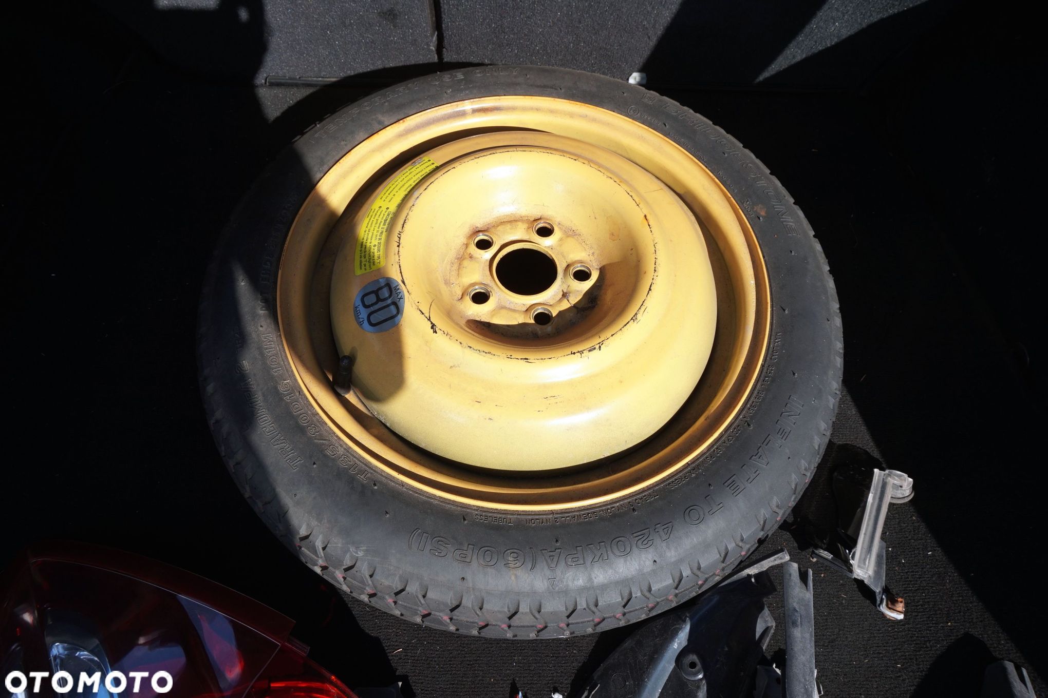 KOŁO ZAPASOWE DOJAZDOWE LEGACY IV BP LIFT  16 5X100 SUBARU 2006-2009 - 1