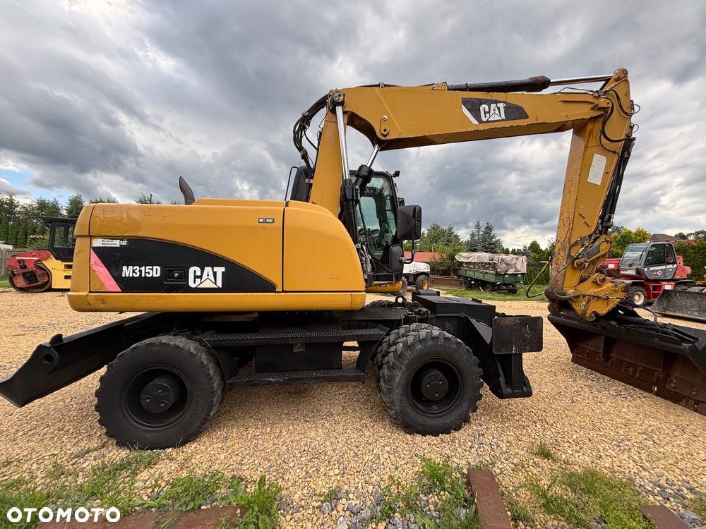 Caterpillar M315D 2010r podpory skarpowka 3 x składane ramie - 3