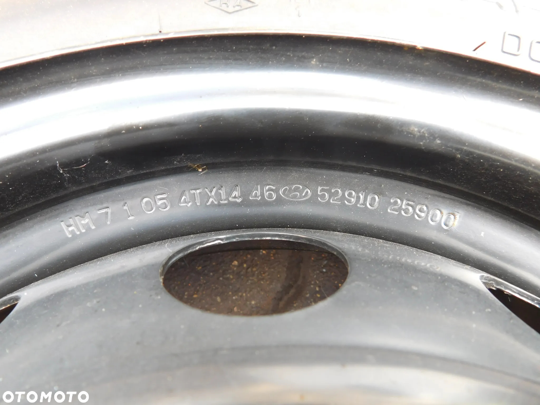 14"  dojazd zapas dojazdówka koło dojazdowe HYUNDAI GETZ - 3