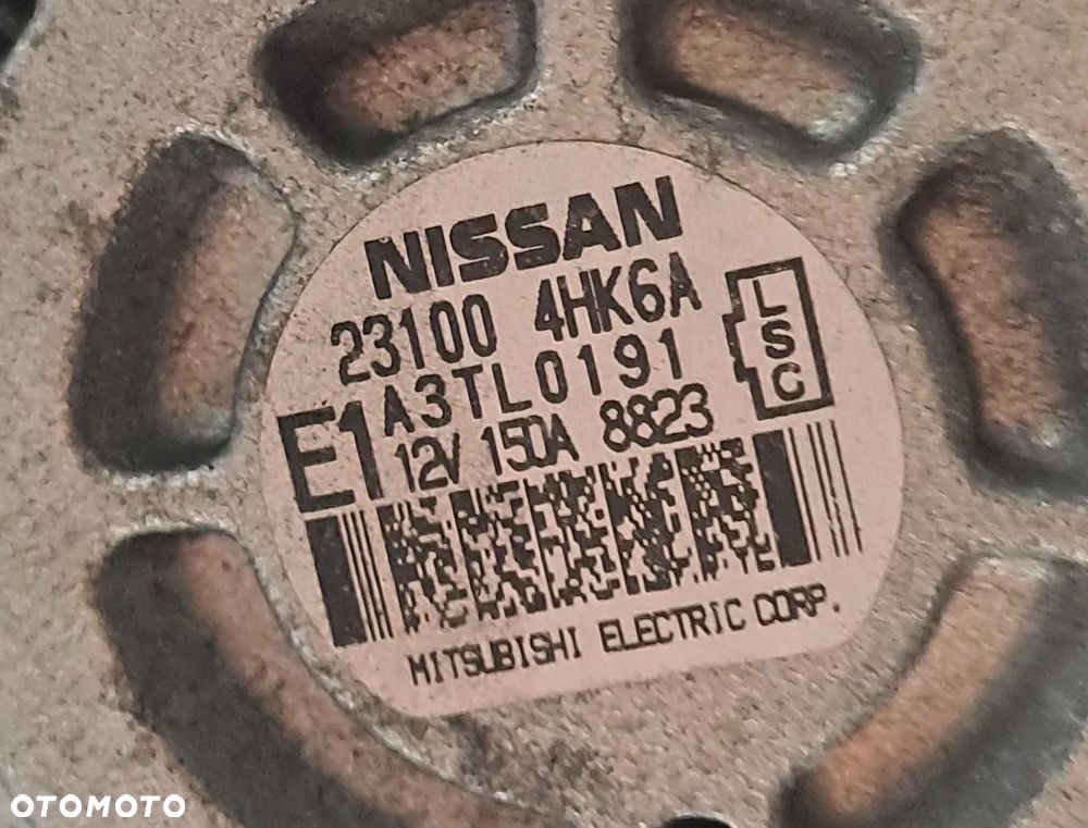 INFINITI Q50 18r ALTERNATOR 23100-4HK6A - 2