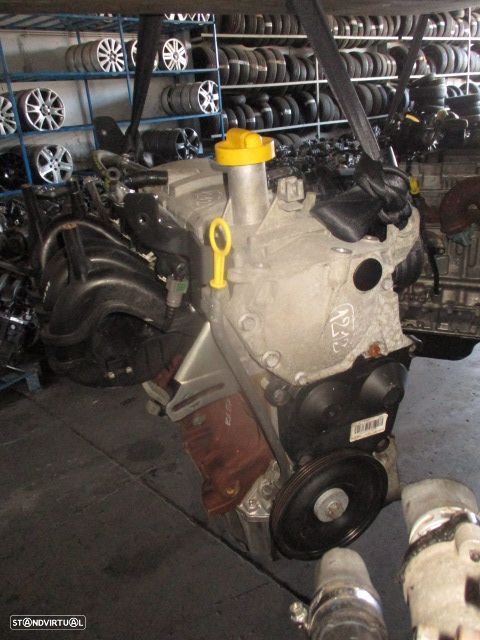 Motor K7JA714 K7J714 DACIA SANDERO 2011 1.4I 75CV 0P AZUL - 4