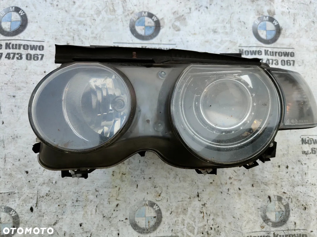 BMW E46 compact Lampa przednia lewa Bi Xenon Europa - 2