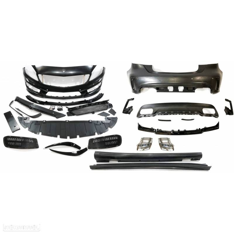 Body Kit Mercedes W176 A45 2012-2015 Look AMG - 1