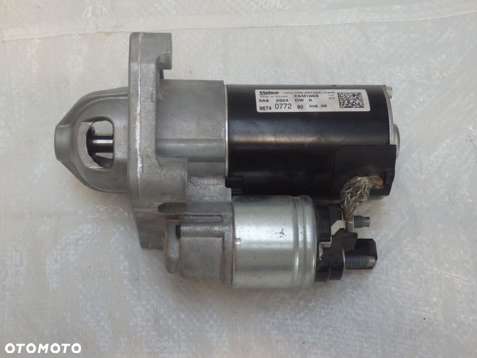ROZRUSZNIK PEUGEOT 1.2 1.6 THP 9674077280 - 1