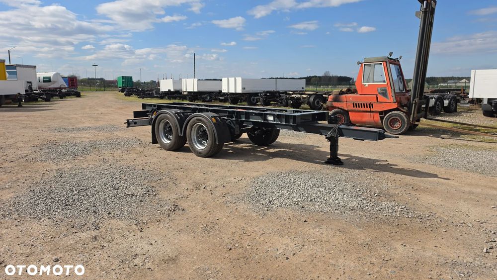 Wagner 19.500zł PRZYCZEPA 5.50M RAMA DO ZABUDOWY GÓRNY ZACZEP TANDEM  ZAWIESZENIE PNEUMATYCZNE Możliwość transportu - 1