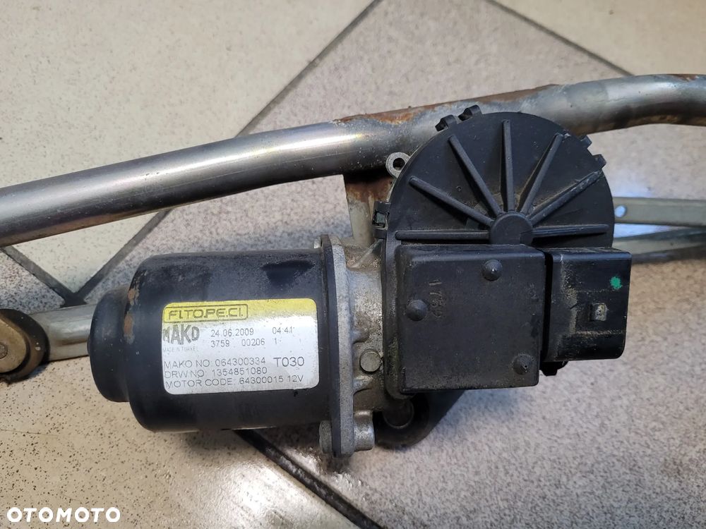 Silniczek mechanizm wycieraczek Fiat Fiorino III Nemo Bipper 2009r Europa 1354851080 - 2