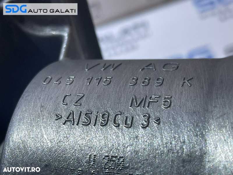 Suport Corp Carcasa Filtru Radiator Termoflot Ulei VW Passat B6 2.0 TDI CBAB 2005 - 2010 Cod 045115389K - 6