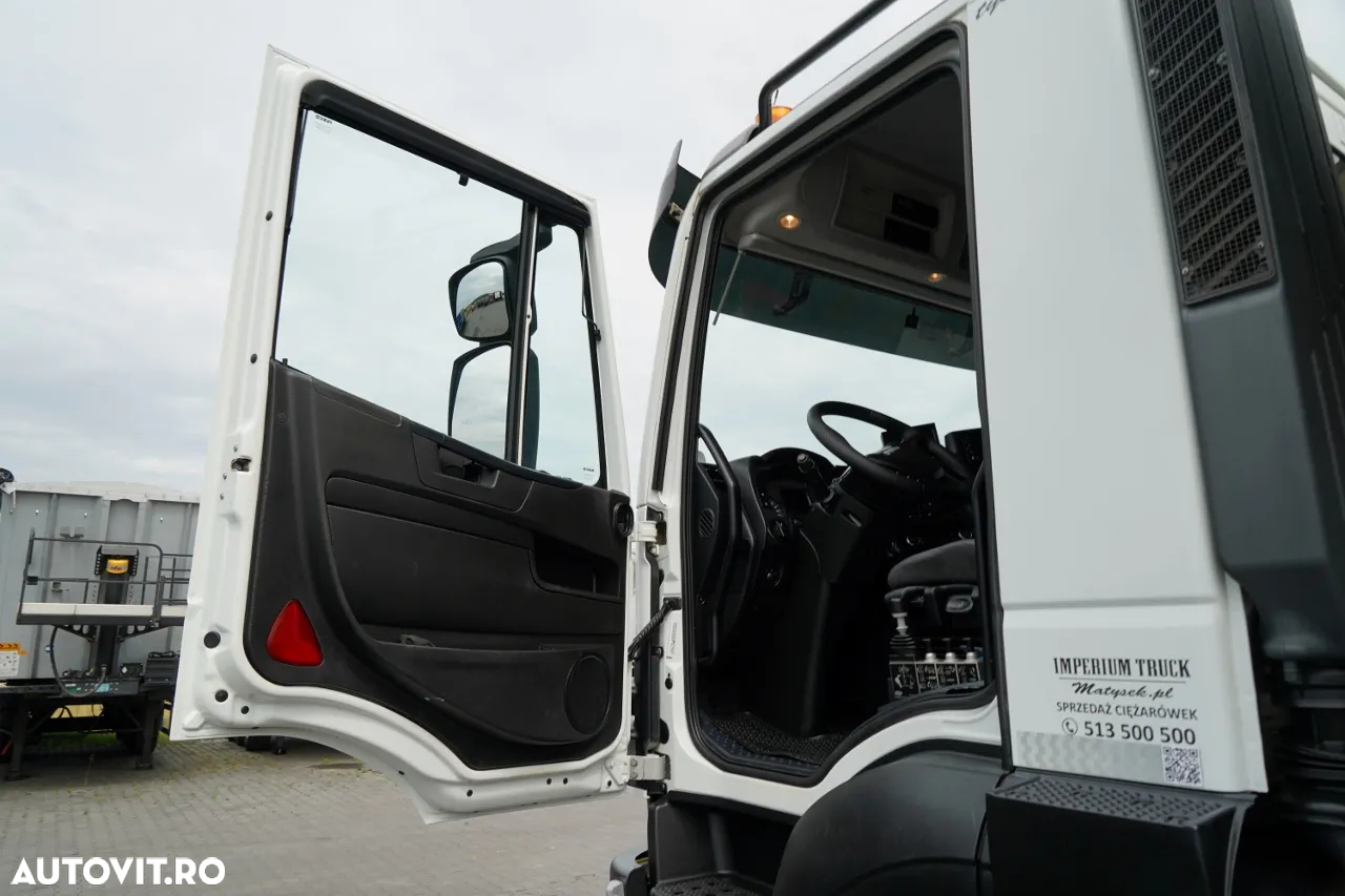 Iveco STRALIS X-WAY 480 / 6x4 / BASCULATOR DUBLU / HYDRODOLT / BOARDMATIC / MEILLER KIPPER / IMPORTAT  ANUL PRODUCȚIEI: 2020 - 31