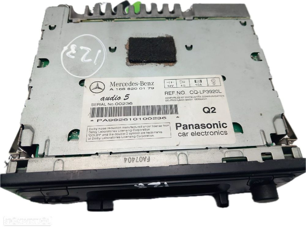 Rádio Mercedes-Benz A-Class (W168) - 3