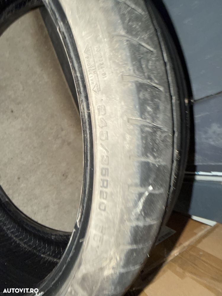 Anvelopa Cauciuc Goodyear Runflat 245/35/R20 DOT 2023 Vara O singura Bucata - 2