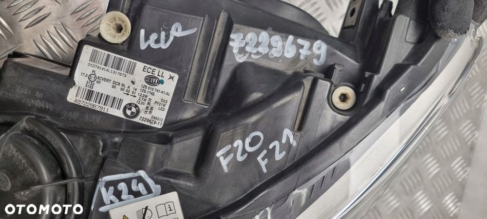 BMW F20 F21 LAMPA LEWA PRZÓD XENON SKRĘTNA KOMPLETNA 7229679 KM - 15