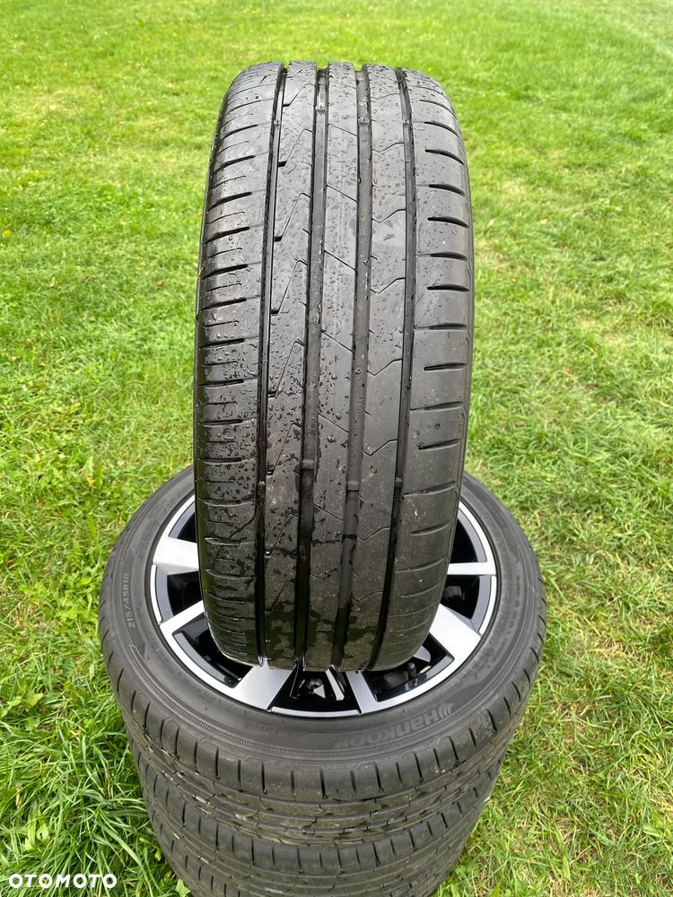 Oryginalne felgi VW Misano 18" 5x100 Taigo + Hankook 215/45 R18 2024 - 2