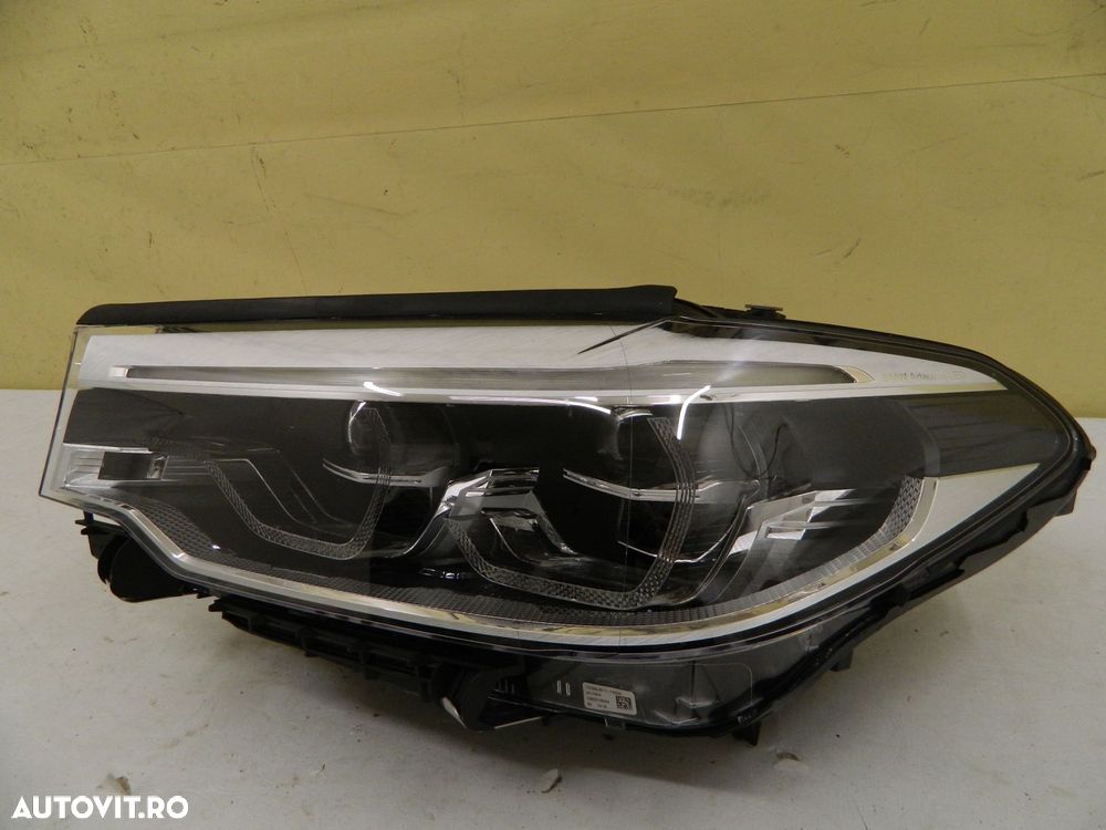 Far stanga BMW Seria 5 G30 / G31 Full LED Adaptive, 2017, 2018, 2019, 2020, 2021, cod origine 7439193-04. - 4