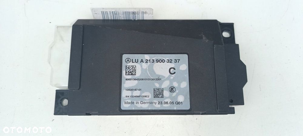MERCEDES W213 MODUŁ STEROWNIK A2139003237