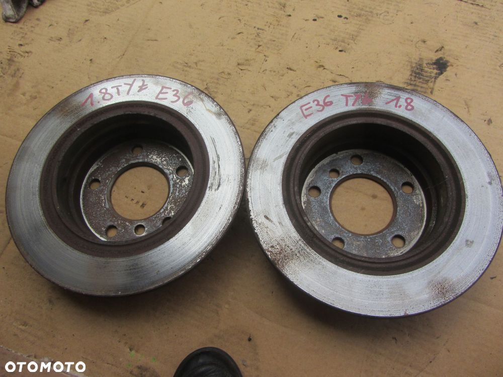 tarcze hamulcowe tył bmw e36 e46 1.6 1.8 i lite - 1