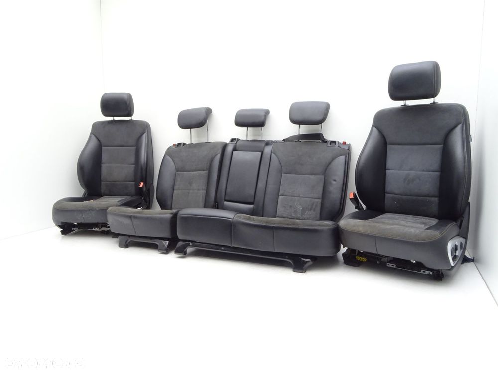 Komplet foteli fotele przód prawy lewy kanapa a0009103522 mercedes ml w164 - 2