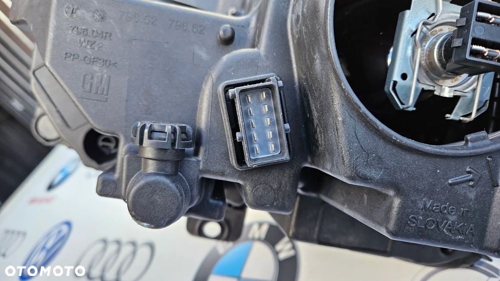 Opel Astra K V Reflektor przedni prawy Lampa przód prawy H1 H7 SOCZEWKA EUROPA NOWA - 18