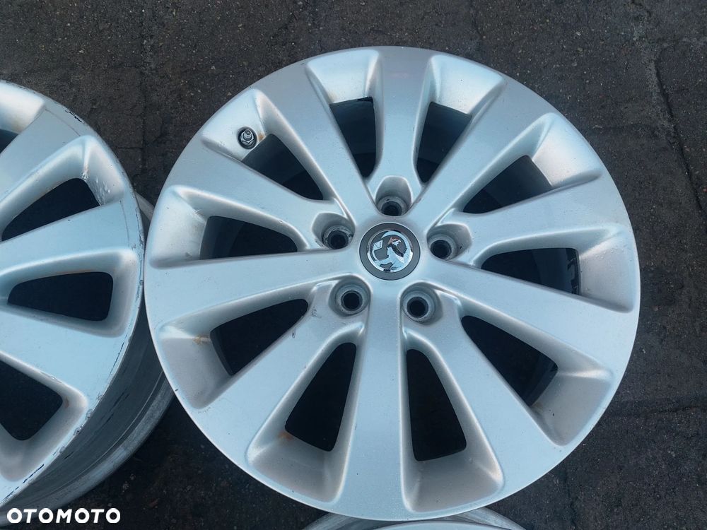 OPEL ASTRA J FELGI ALUMINIOWE R17 7J ET44 5X115 ORYGINAŁ OE PROSTE! - 3