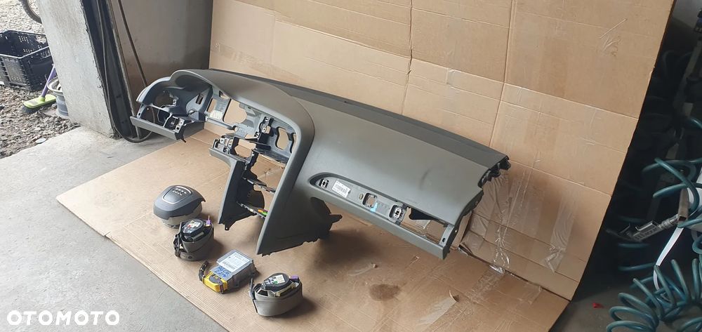 Konsola poduszki pasy AIRBAG sensor zestaw naprawczy Audi A6 C6 Szara - 4