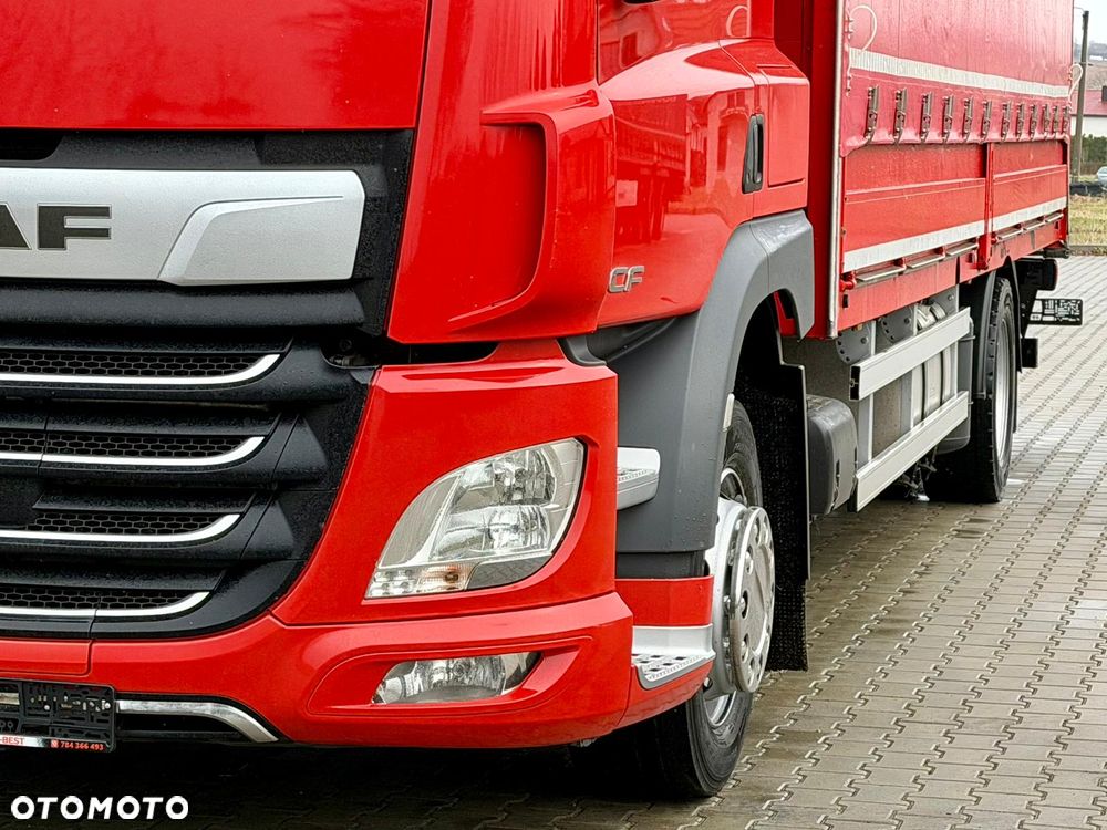 DAF CF 340 / BURTO - FIRANKA / 18 EUROPALET / KLIMA POSTOJOWA / WINDA / 10837 cm3 / 8 370 KG ŁADOWNOŚCI / SPROWADZONY / 2018 ROK - 18