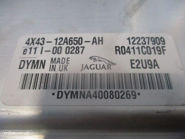 Centralina 4X23 12A650 AH JAGUAR X-TYPE BREAK 2004 2.0D 16 V TURBO 130CV 5P VERMELHO - 5