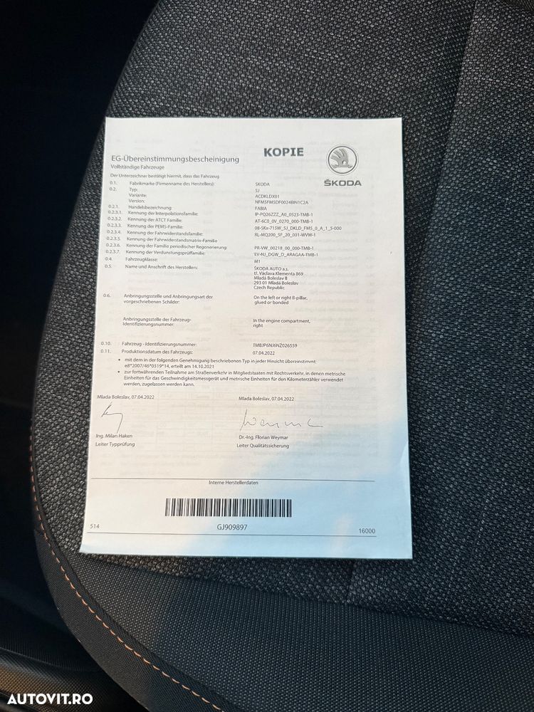 Skoda Fabia 1.0 TSI Selection - 23