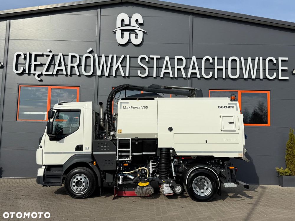 Volvo FL 15.250 Euro 6 // zamiatarka JOHNSTON VT652 //  BUCHER // odkurzacz , polewaczka - 3