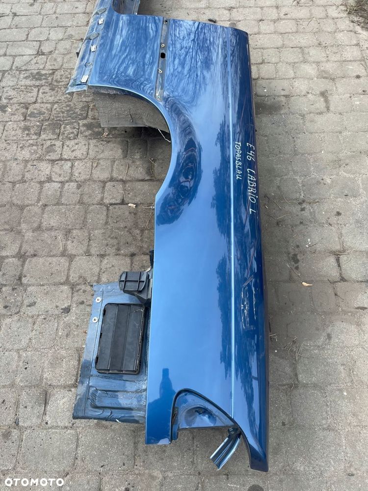 błotnik ćwiartka lewa tył próg bmw e46 cabrio bdb stan - 2
