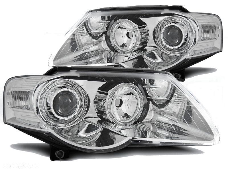 Lampy Reflektory VW PASSAT B6 05-10 Ringi Soczeki - 1
