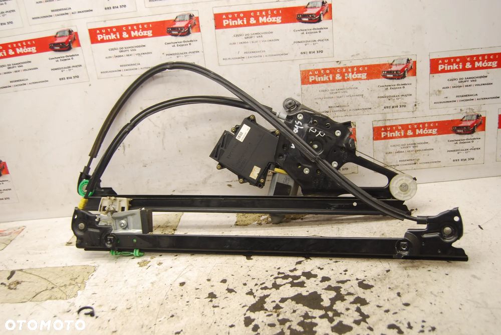 MECHANIZM SZYBY PRAWY PRZÓD + SILNICZEK VW SHARAN LIFT ALHAMBRA 7M3959802 00-10 7M0837402 - 9