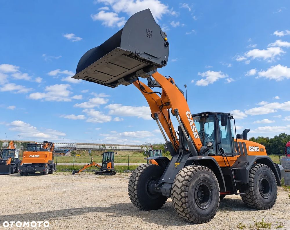 Case Ładowarka CASE 821G recykling beton kruszywa - 4