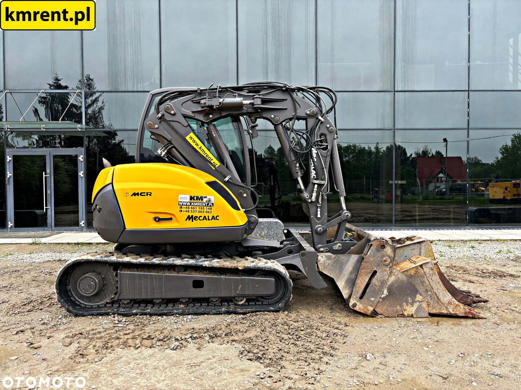 Mecalac 6 MCR MINI-KOPARKA 2014R. | JCB 8035 VOLVO ECR 48 25 CAT 308 KUBOTA KV - 2
