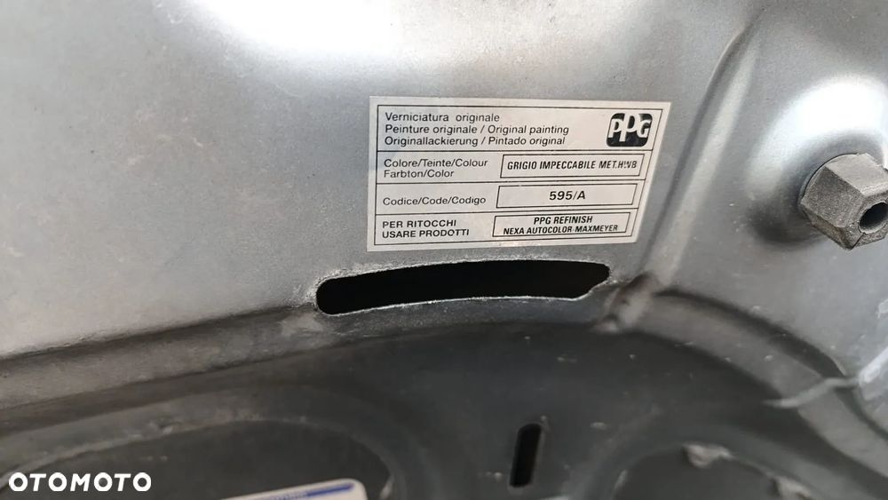 35500 fiat grande punto evo 1.4 8v na części lakier 595A - 2