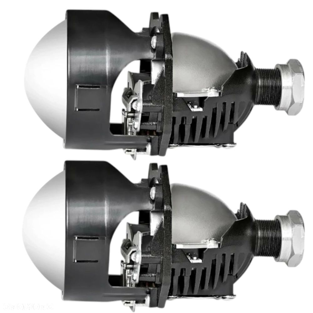 Soczewki projektory Bi LED Grant 2.5 komplet 6000K ADAPTER H7 H4 KOMPLET - 6