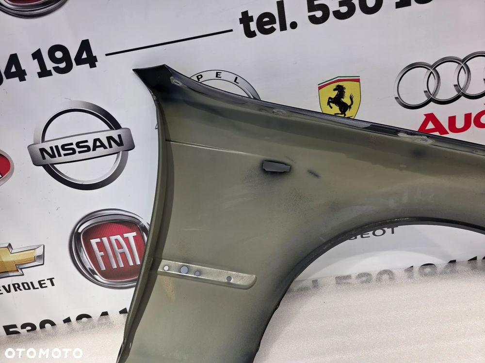 BMW E46 LIFT 01-05 BARDZO ŁADNY LEWY BŁOTNIK PRZEDNI PRZÓD BEZ RDZY KOLOR GRANATOWY METALIK NR AUKCJI BŁ242 - 18