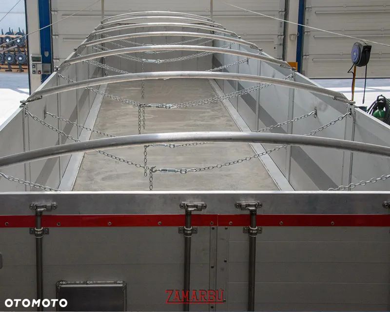 Zamarbu Do odbioru-Wywrotka UNIWERSALNA / Rama aluminium/V58m3 /13,60m/ Burty 1200mm + Nadstawy 500mm - 30
