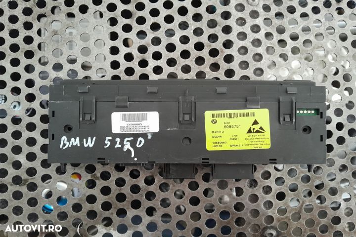 CONSOLA BUTOANE BMW Seria 5 E60/E61 [facelift] [2007 - 2010] Touring - 1