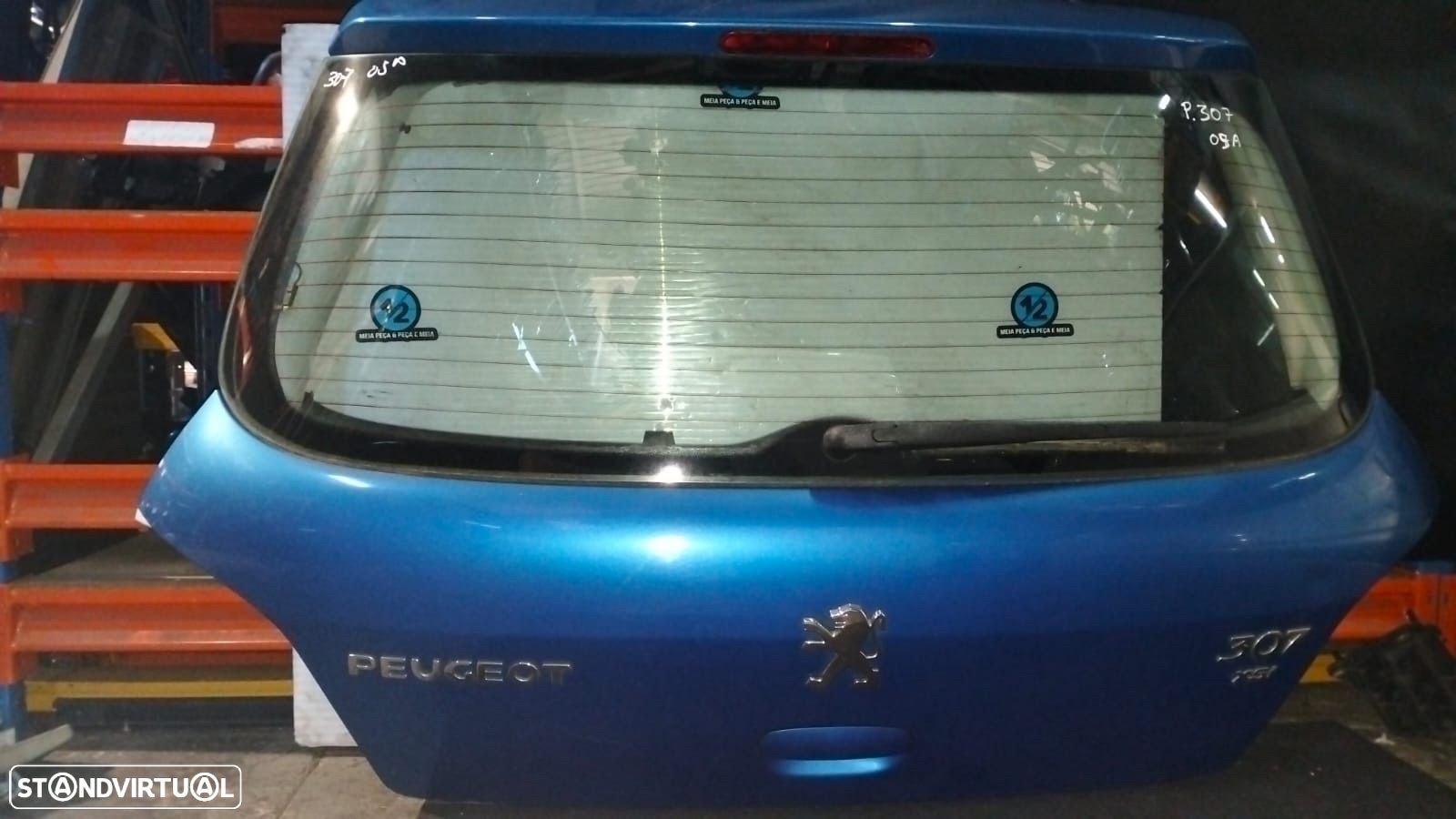 Tampa da mala Peugeot 307 carro - 1
