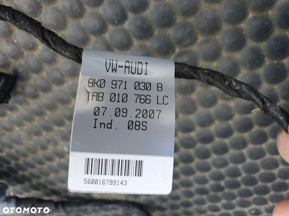 Wiazka Drzwi 8K0971029B 8K0971030B 8K0971687B Instalacja Przod Tyl Lewa Prawa AUDI A4 B8 Sedan Kombi - 26