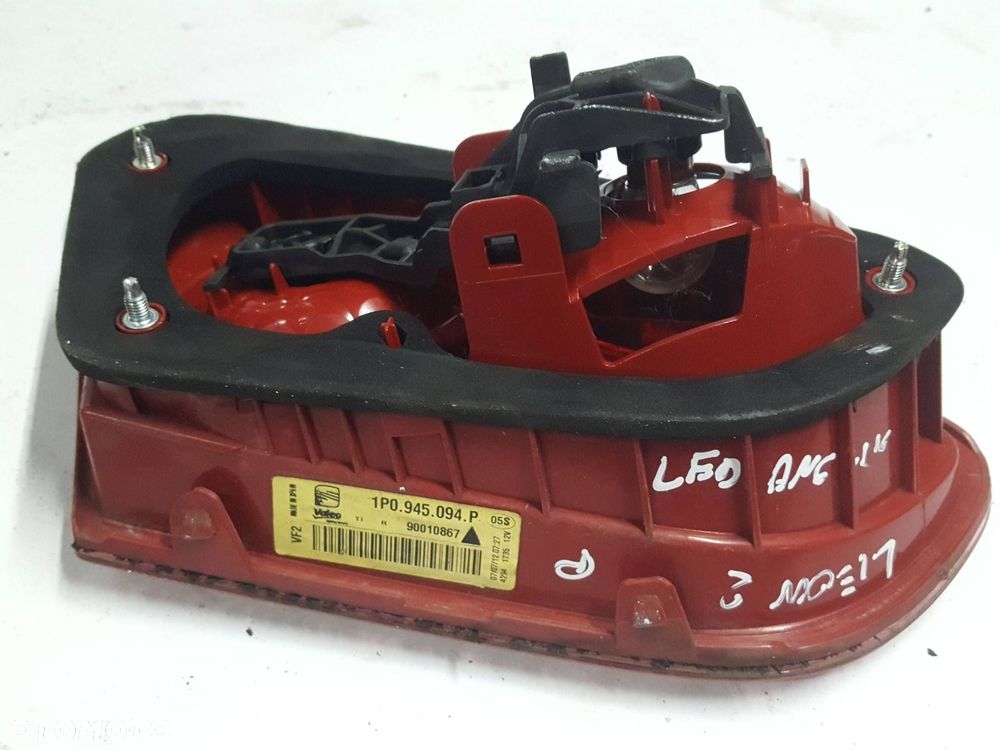 SEAT LEON 2 II LIFT 09-12r LAMPA LED KLAPY LEWA TYŁ ANGLIK 1P0945093P - 4