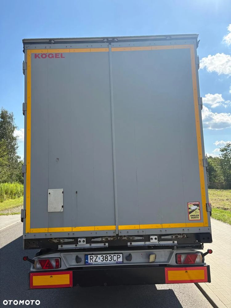 Kögel FIRANKA / 2014r / osie SAF / PODNOSZONA OŚ / SUPER STAN / OPONY 80% DO JAZDY - 10